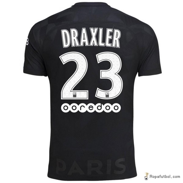 Camiseta Paris Saint Germain Replica Tercera Ropa Draxler 2017/18